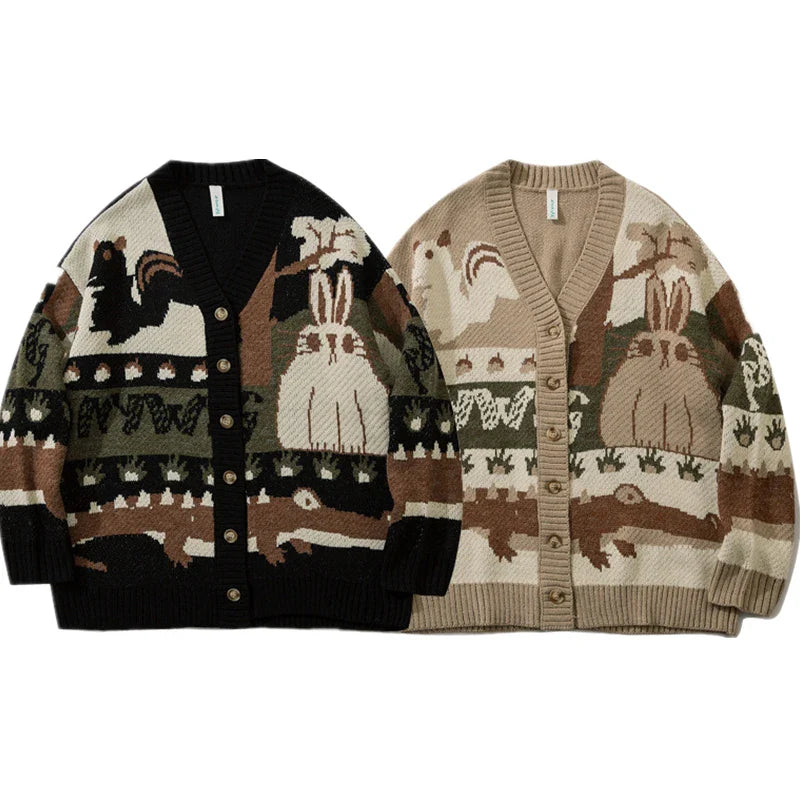 Cardigan Tricot Oversize - Urbain