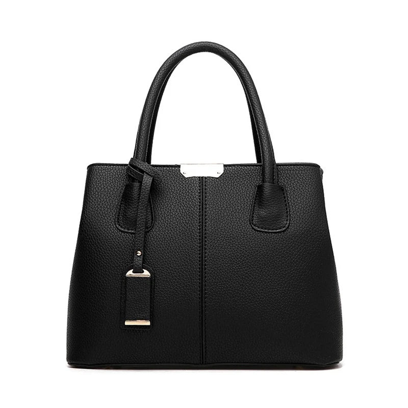 Sac Signature Élégance - Cuir PU Texturé et Détails Chaîne