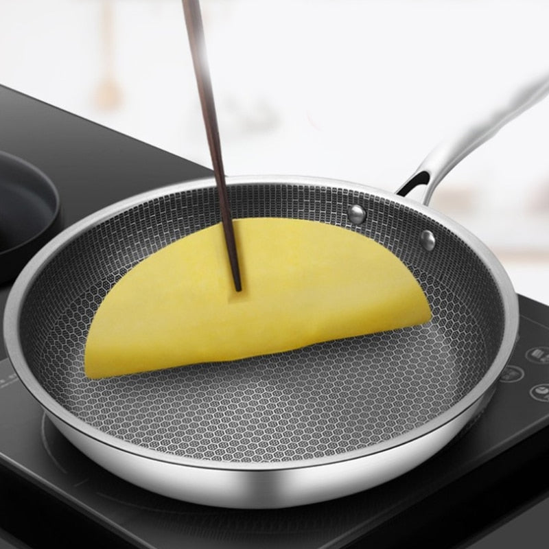 Poêle à Frire Antiadhésive Pro - ChefSteel