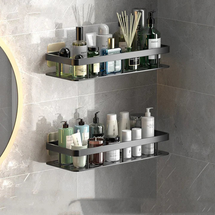 Rangement d'Angle Pratique et Chic - Étagère Murale Infinity™