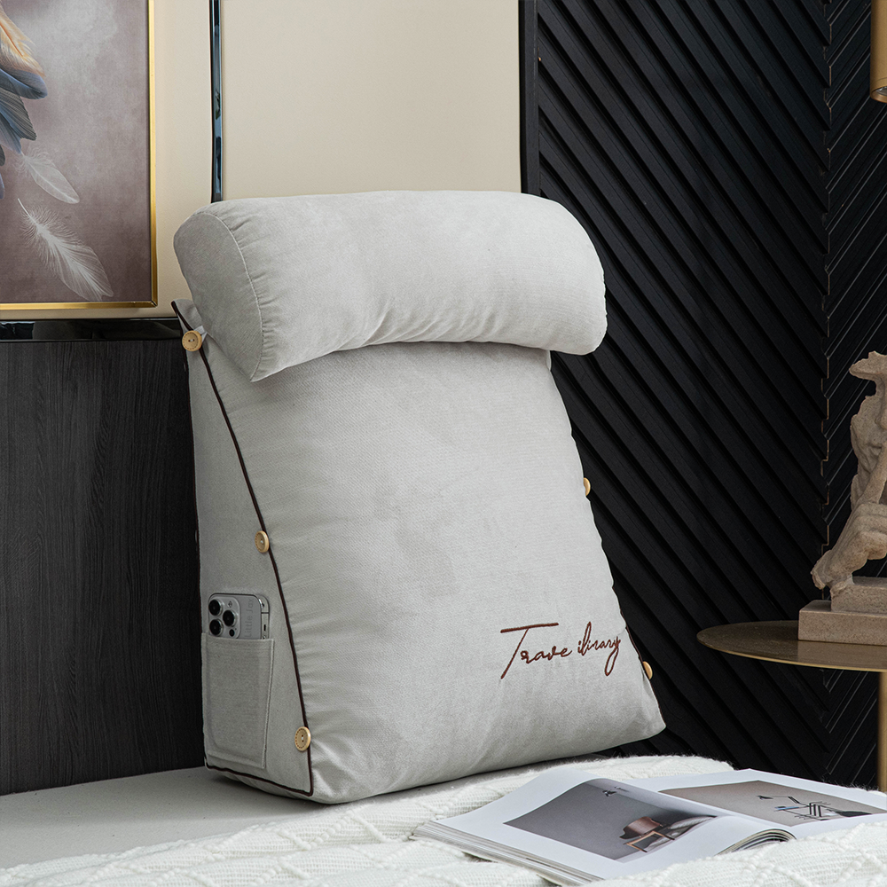 Coussin de Lecture Ergonomique de Luxe pour Dossier