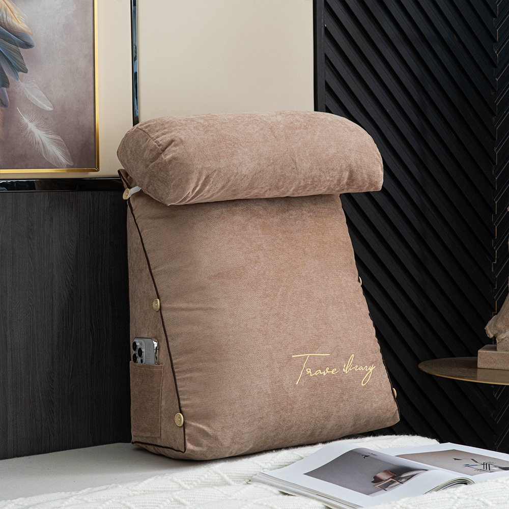 Coussin de Lecture Ergonomique de Luxe pour Dossier