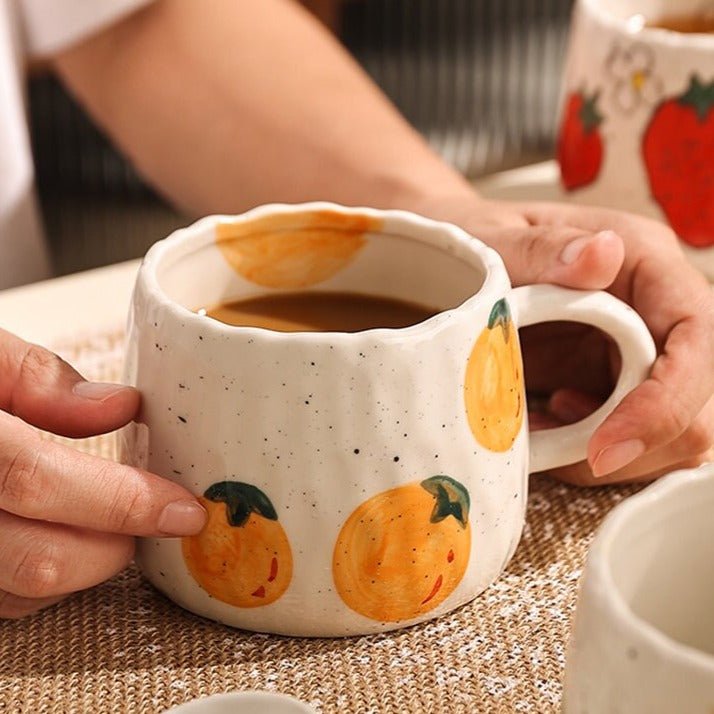 Tasse à Café en Céramique pour Enfants – Design Fruits