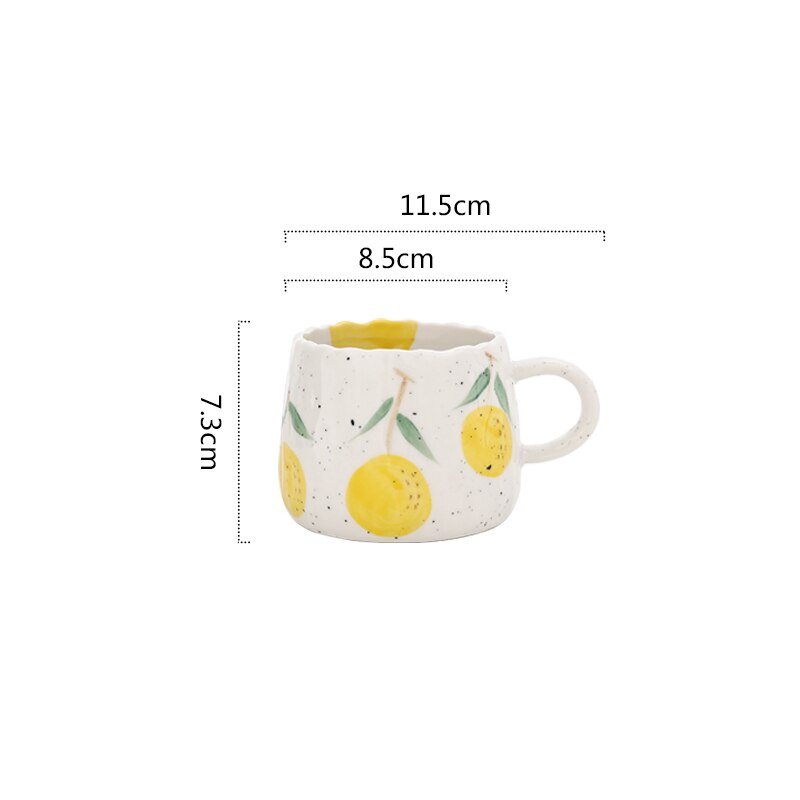 Tasse à Café en Céramique pour Enfants – Design Fruits