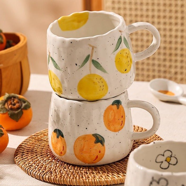 Tasse à Café en Céramique pour Enfants – Design Fruits