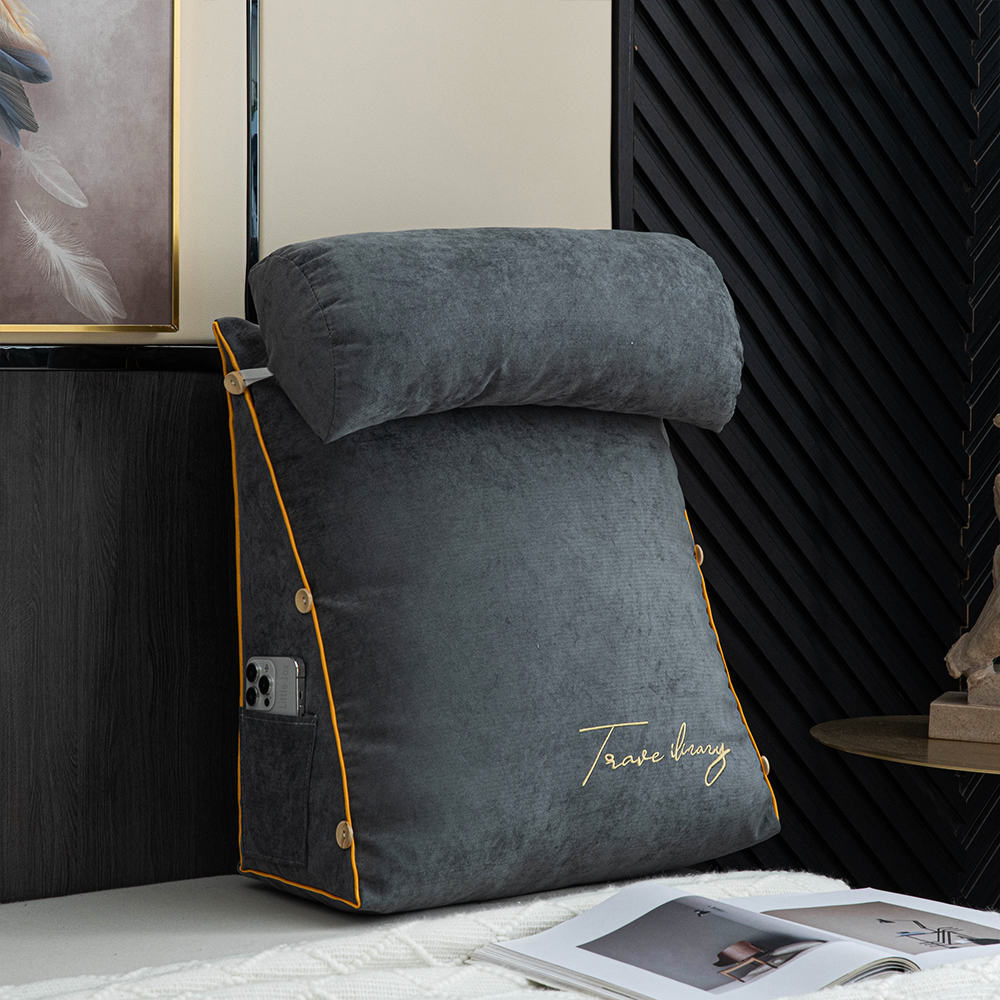 Coussin de Lecture Ergonomique de Luxe pour Dossier