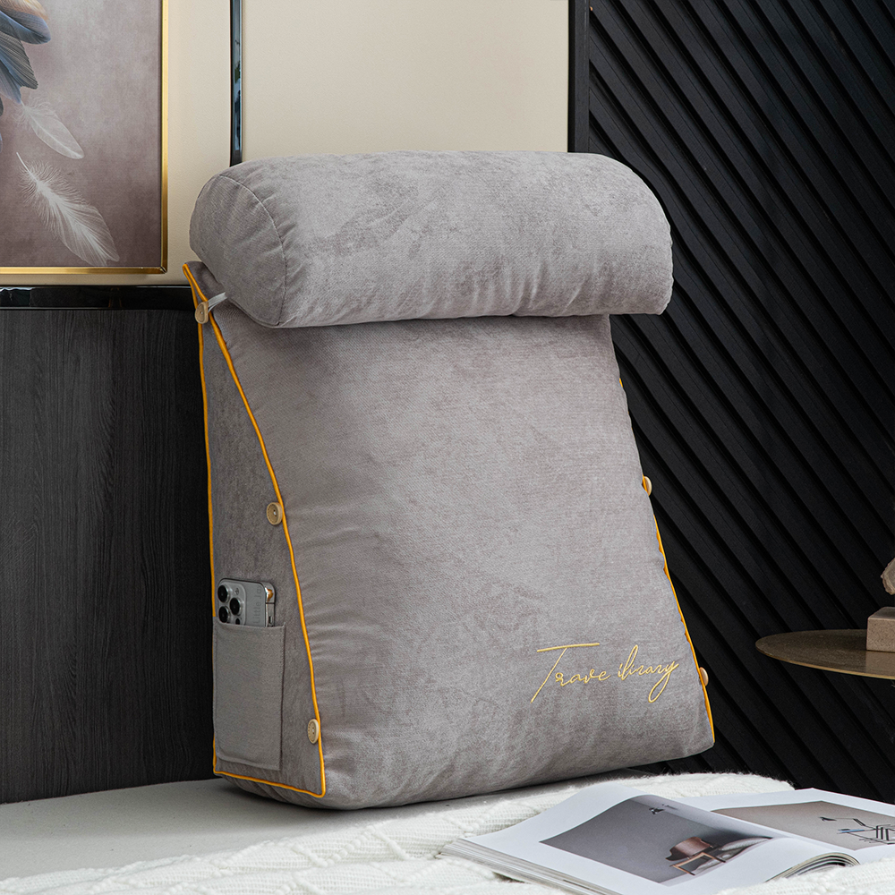 Coussin de Lecture Ergonomique de Luxe pour Dossier