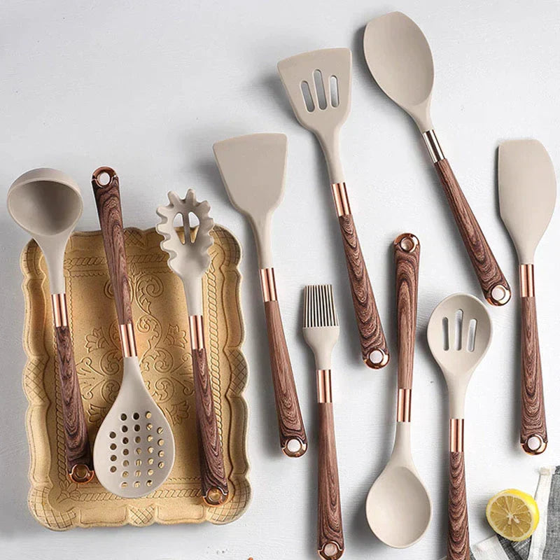 Ensemble d’Ustensiles Signature (10 Pièces) - GourmetCraft