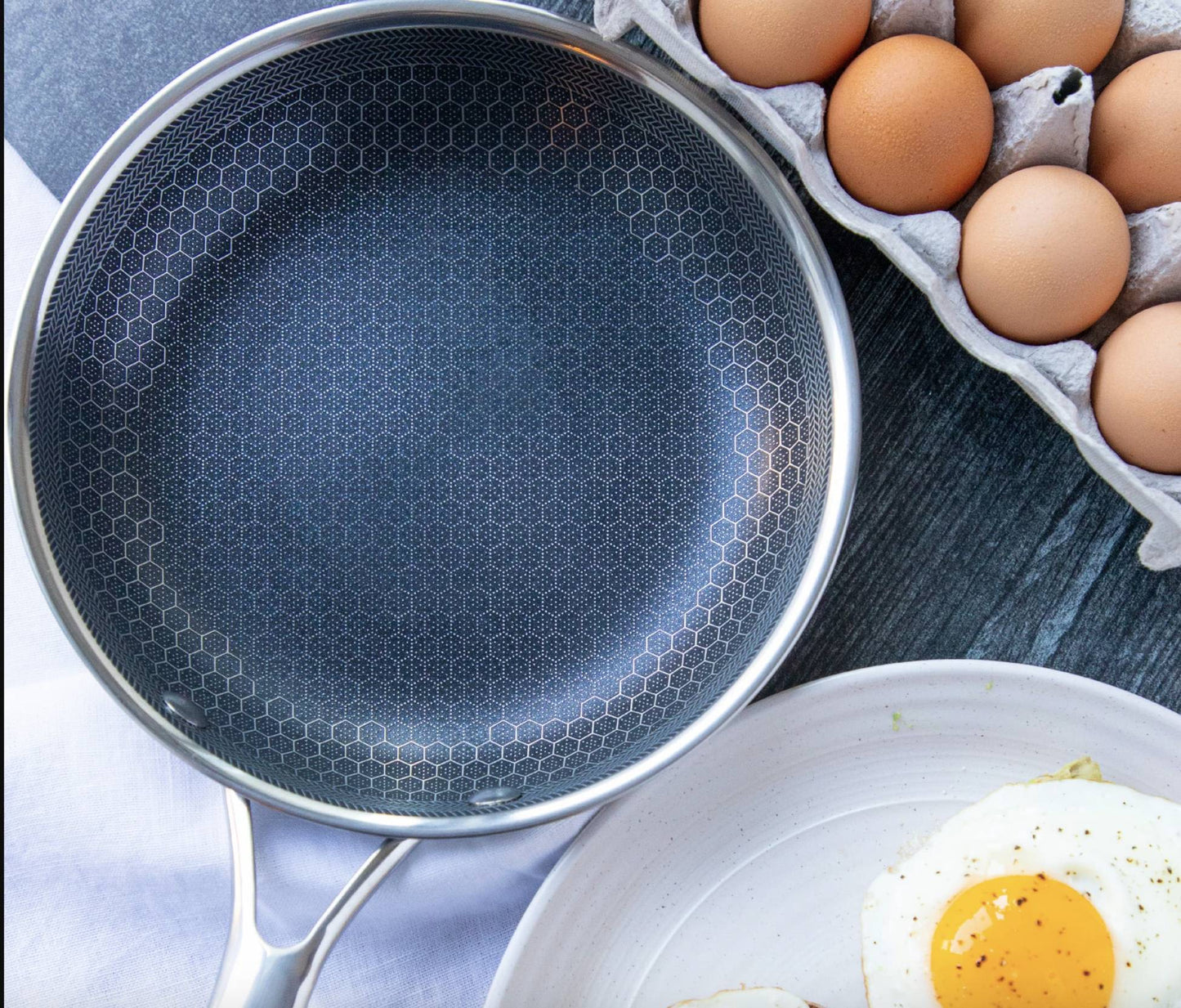 Poêle à Frire Antiadhésive Pro - ChefSteel