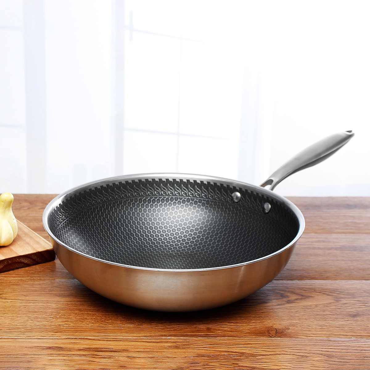Poêle à Frire Antiadhésive Pro - ChefSteel