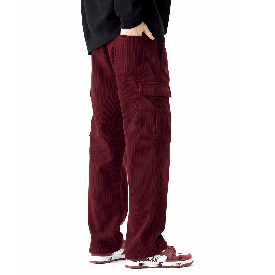 Pantalon Cargo Velours Polaire - Hivernal
