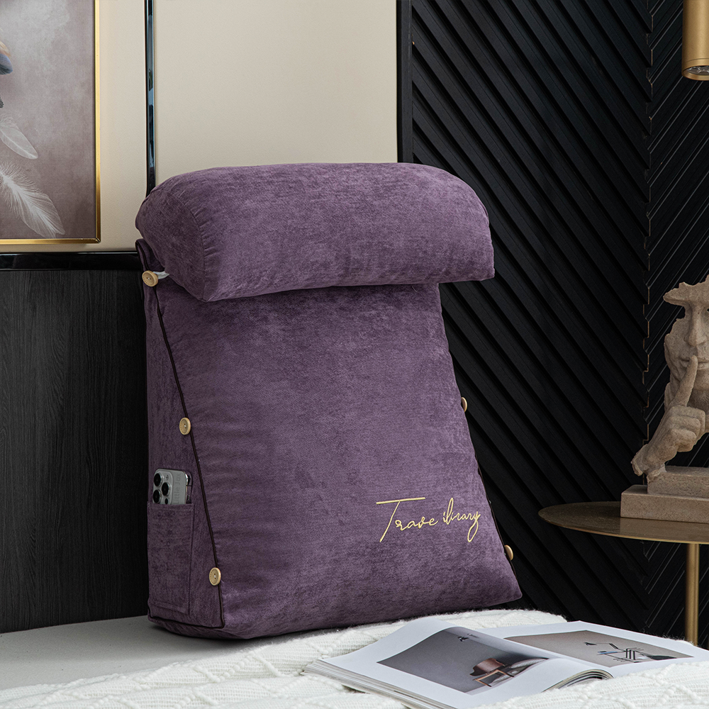 Coussin de Lecture Ergonomique de Luxe pour Dossier