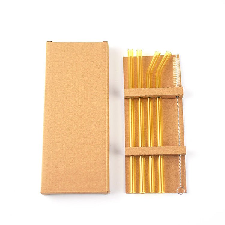 Pailles en verre réutilisables-EcoTwist™