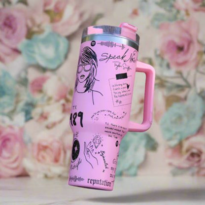 Gobelet Isotherme Édition Limitée Inspiré de Taylor Swift-LyricSip™