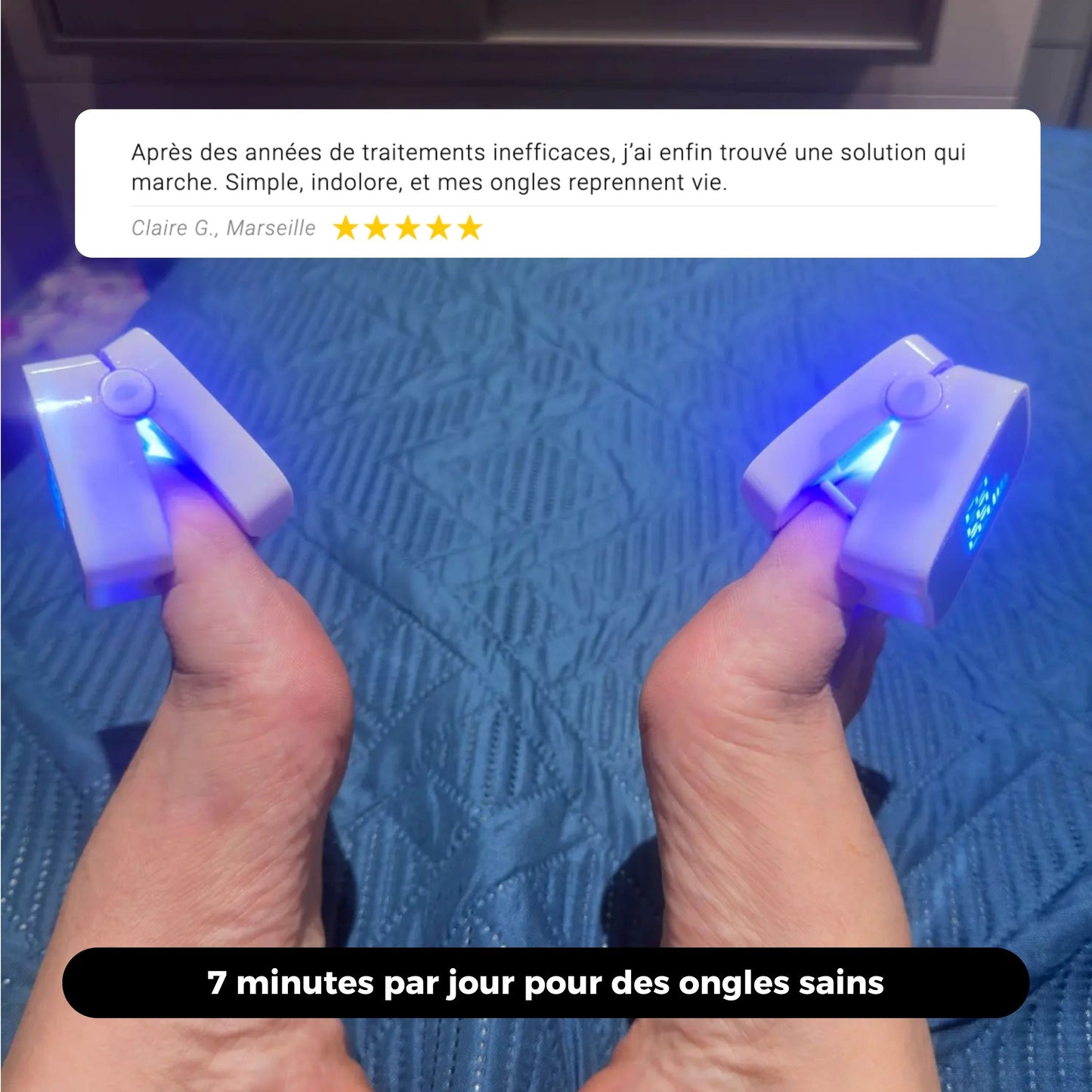 OnyPure™ - Solution Laser LED Avancée contre l’Onychomycose