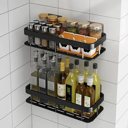 Rangement d'Angle Pratique et Chic - Étagère Murale Infinity™