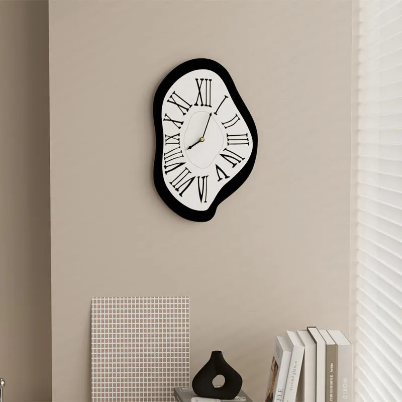 Horloge Murale Surréaliste Moderne - TimeSculpt™