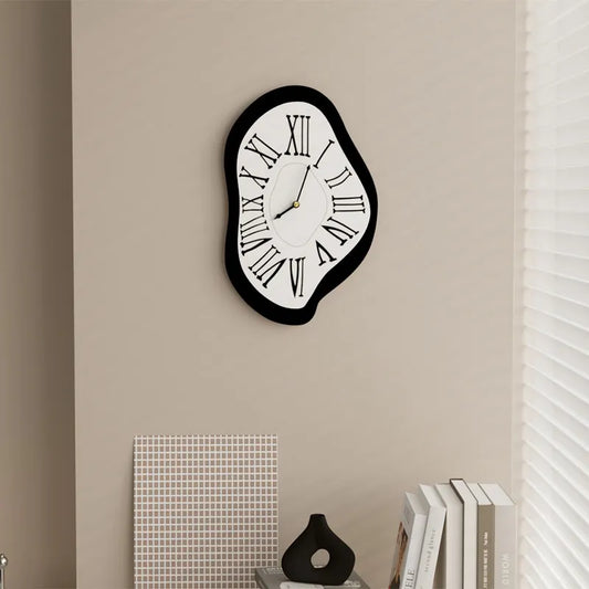 Horloge Murale Surréaliste Moderne - TimeSculpt™