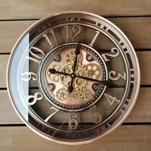 Horloge Murale de Bureau Antique - CopperTime™