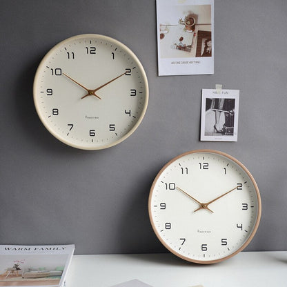 Horloge Murale en Bois au Style Scandinave - NordWood