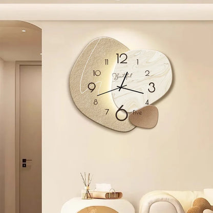 Horloge Murale Élégante pour Salon - EleganceTime™