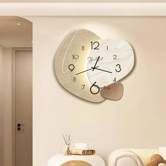 Horloge Murale Élégante pour Salon - EleganceTime™