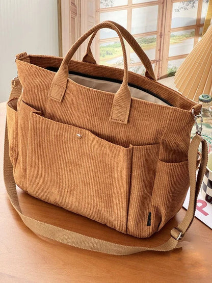 Sac Bandoulière Douceur Côtelée