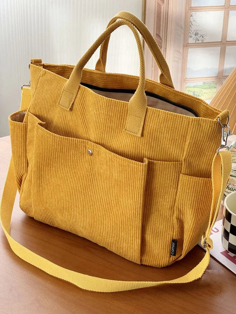 Sac Bandoulière Douceur Côtelée