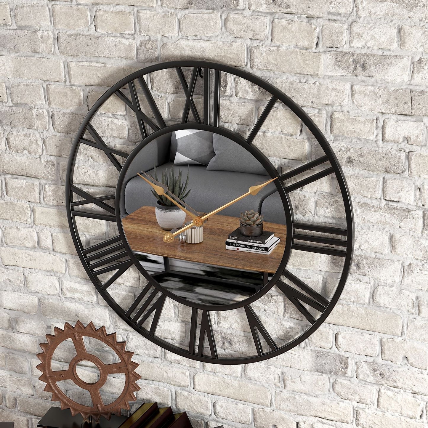 Horloge Murale Vintage- VintageMirror