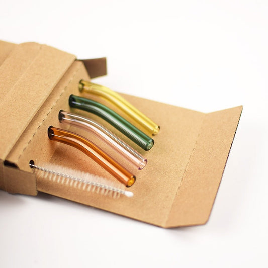 Pailles en verre réutilisables-EcoTwist™