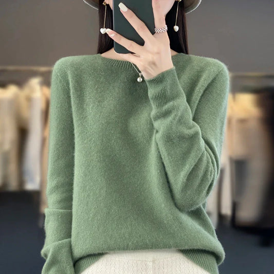 Pull 100 % laine mérinos australienne - Juliette