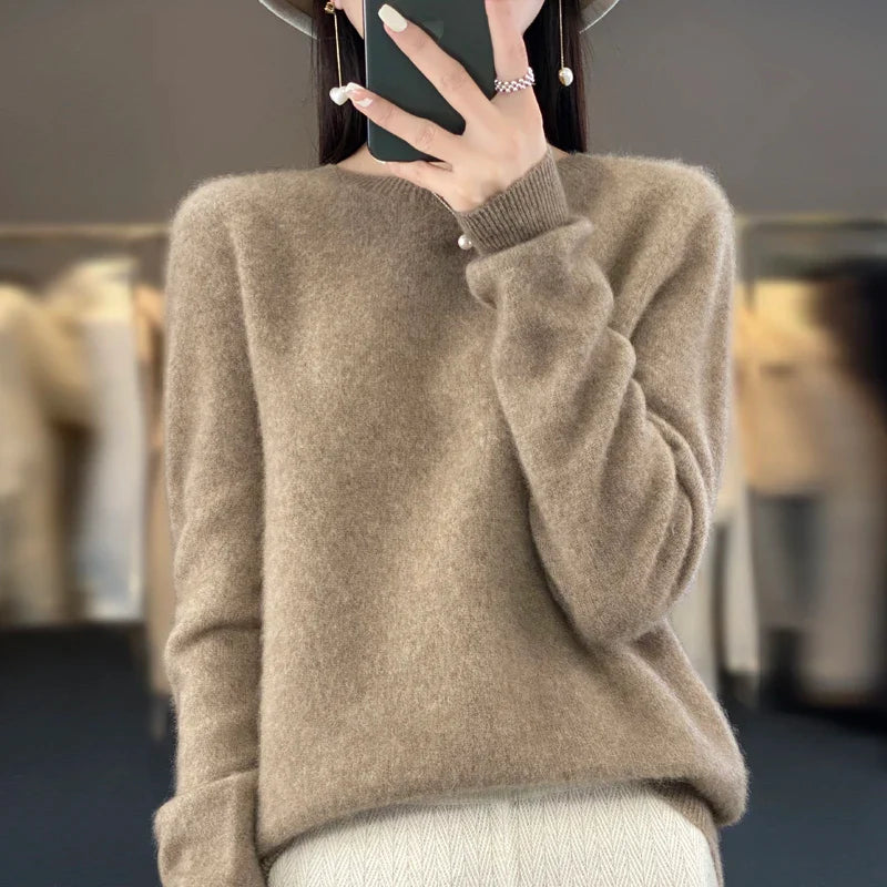 Pull 100 % laine mérinos australienne - Juliette