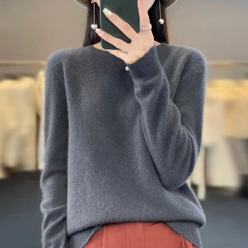 Pull 100 % laine mérinos australienne - Juliette