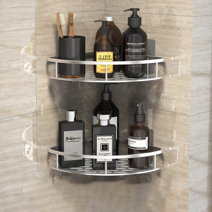 Rangement d'Angle Pratique et Chic - Étagère Murale Infinity™