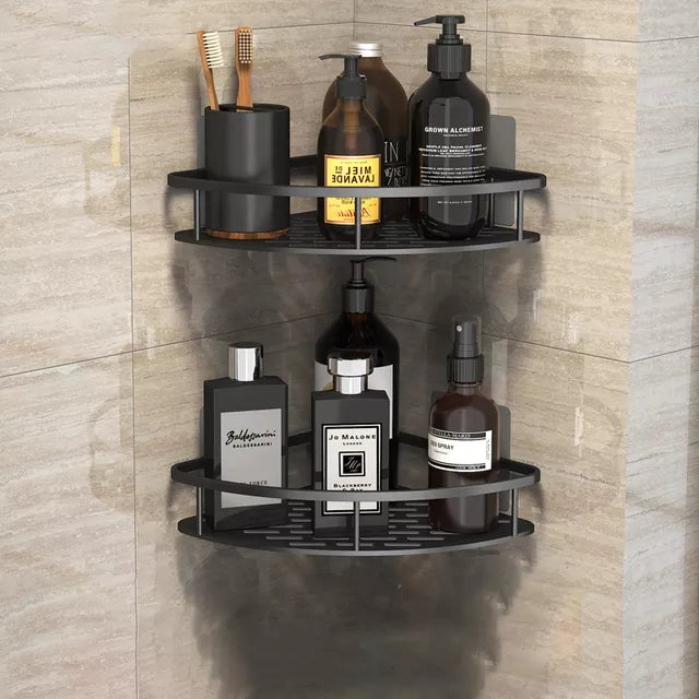 Rangement d'Angle Pratique et Chic - Étagère Murale Infinity™