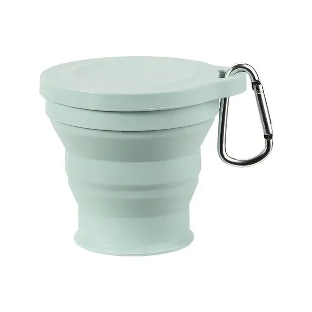 Mini tasse à thé portable en silicone avec couvercle rétractable-NomadCup™
