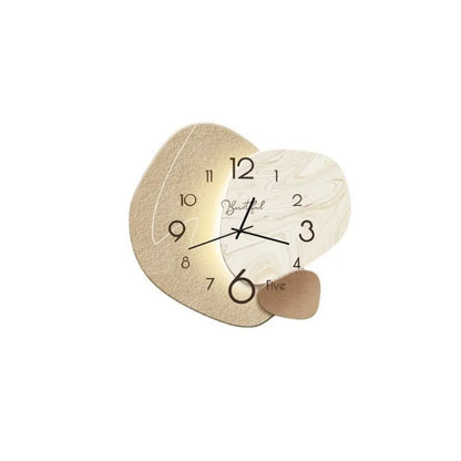 Horloge Murale Élégante pour Salon - EleganceTime™
