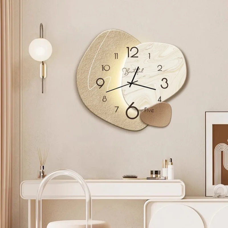 Horloge Murale Élégante pour Salon - EleganceTime™