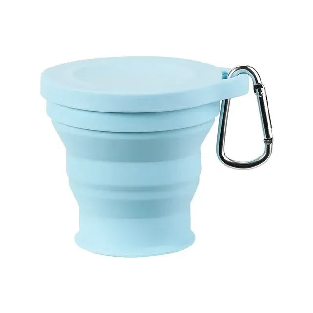 Mini tasse à thé portable en silicone avec couvercle rétractable-NomadCup™