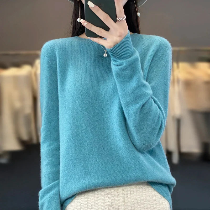 Pull 100 % laine mérinos australienne - Juliette