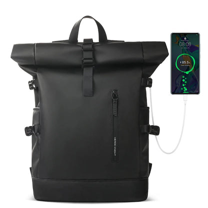 Sac à dos de voyage extensible et étanche avec port USB-TrekVault