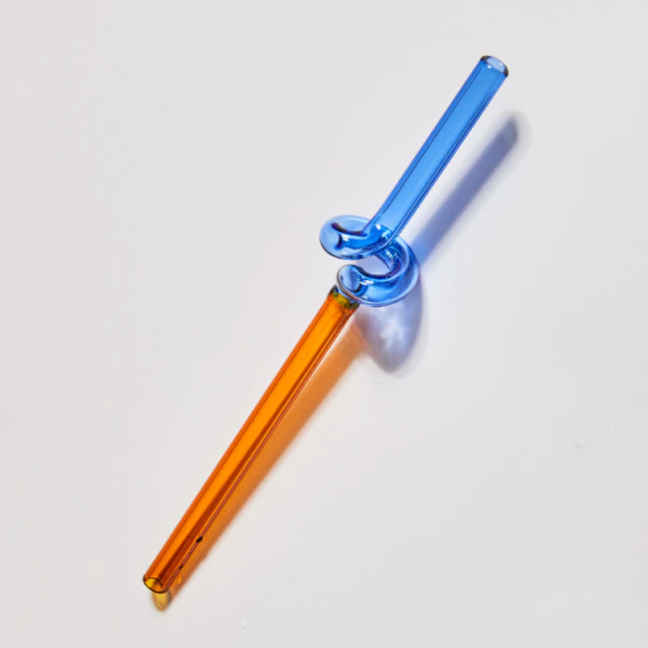 Pailles en verre colorées et torsadées-TwistSip™