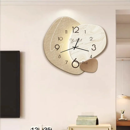 Horloge Murale Élégante pour Salon - EleganceTime™