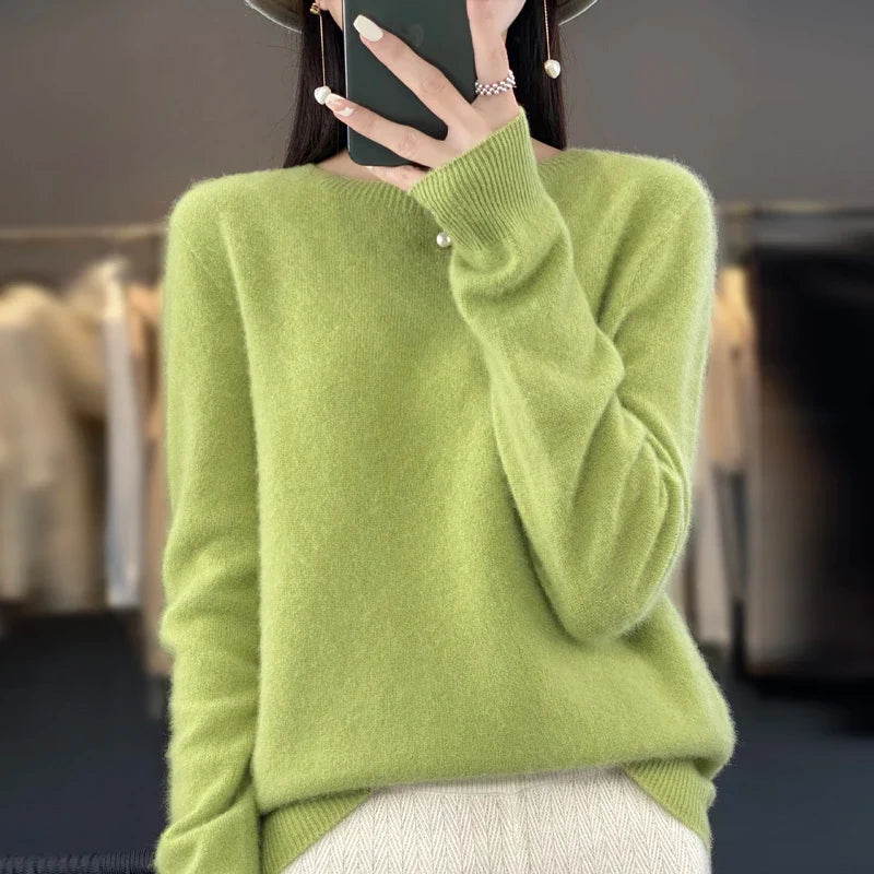 Pull 100 % laine mérinos australienne - Juliette