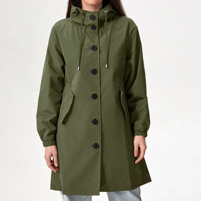 Veste Imperméable à Capuche pour Femme - Sienna