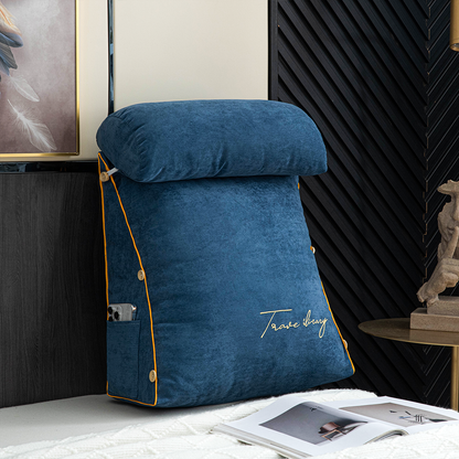 Coussin de Lecture Ergonomique de Luxe pour Dossier