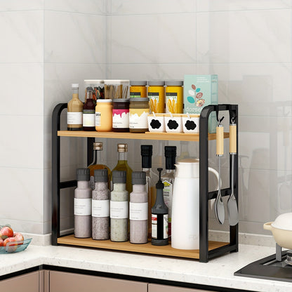 Étagère de Rangement en Acier Inoxydable pour Cuisine - Spicify