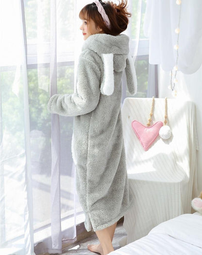 Chemise de nuit en fourrure de chinchilla - Cocoon