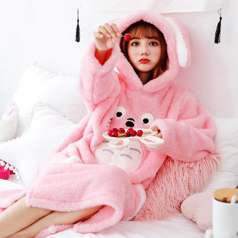 Chemise de nuit en fourrure de chinchilla - Cocoon