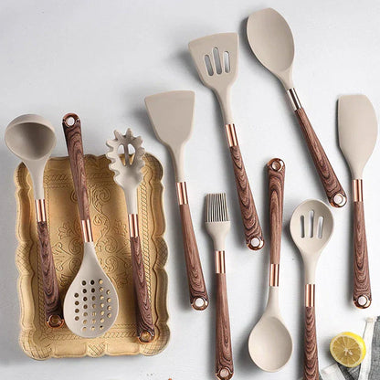 Ensemble d’Ustensiles Signature (10 Pièces) - GourmetCraft